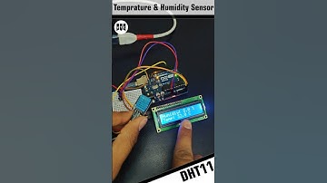 How I Made DIY Temperature & Humidity Monitor 📟 | Arduino + DHT11 Sensor #dht11 #humidity #summer