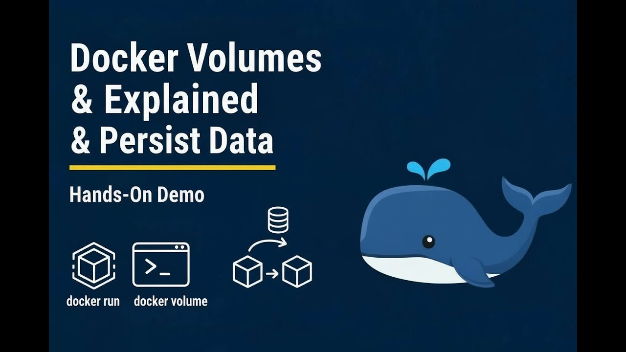 Docker Volumes Explained — Persist Data Between Containers (With Hands ...
