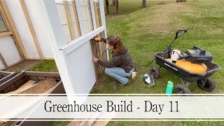 Pallet Panel Siding | Greenhouse Build Day 11