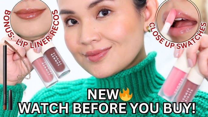 Swatches Lip Edition New Balmy Lip Drugstore 2022 Green - gloss| YouTube Lip Blush | Maybelline