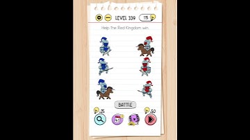Help the Red kingdom win 🏆. Brain 🧠 test level 339