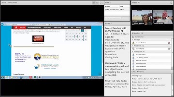 Screen Readers (JAWS): Part 2