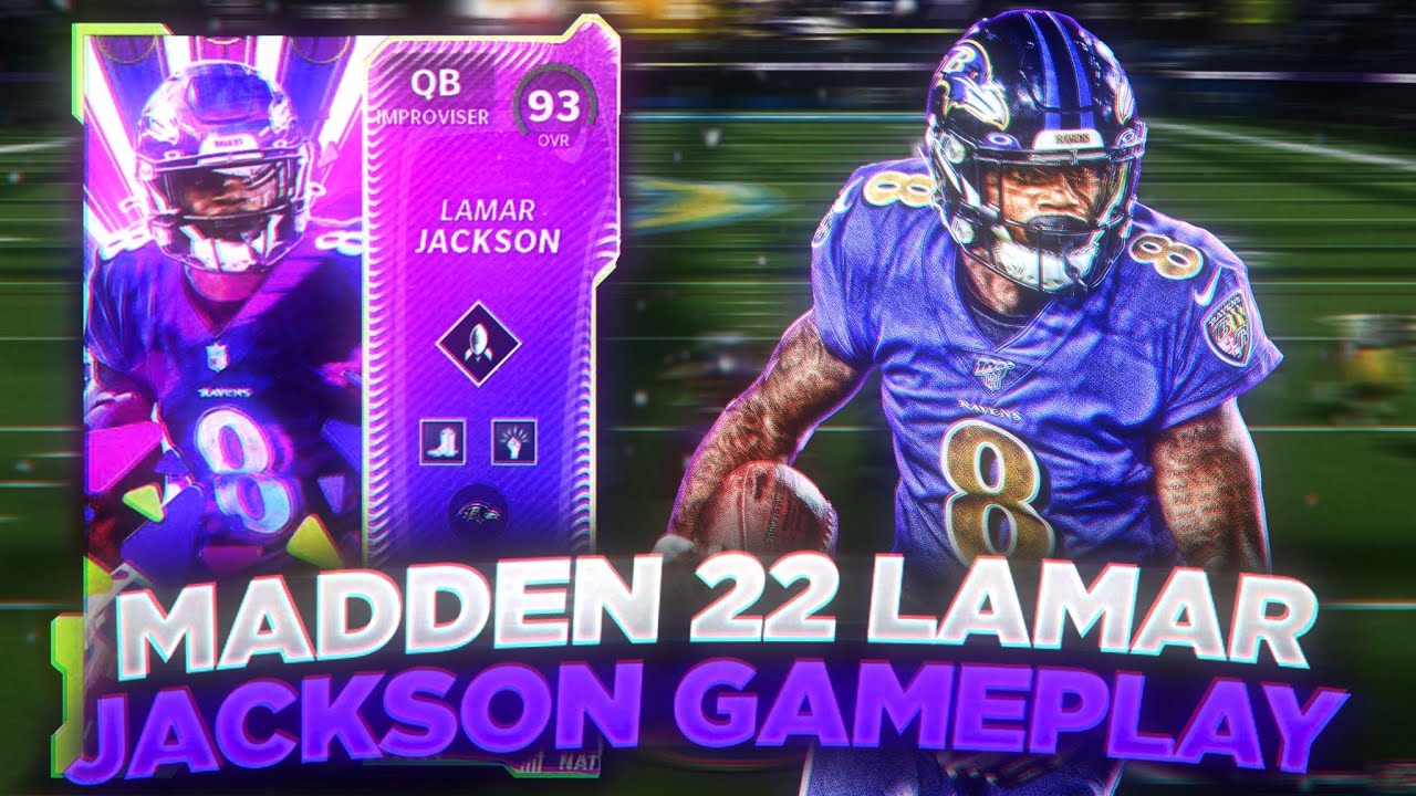 NEW BEST QB IN MUT? BLITZ CHAMPION LAMAR JACKSON GAMEPLAY! MADDEN 22 ULTIMATE TEAM