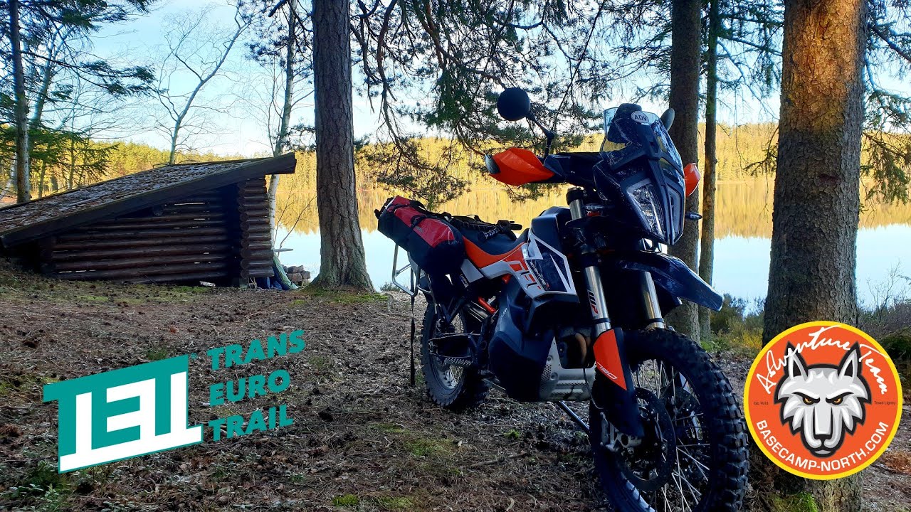 Trans Euro Trail South Sweden, Day 1 - Wild Camp  - KTM 790 Adv R #basecampnorthteam