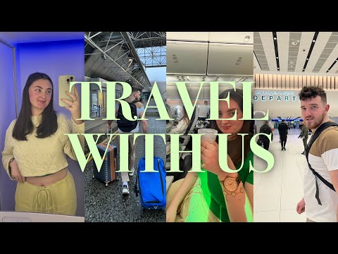 travel with us to MEXICO | airport vlog