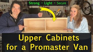 Building Upper Cabinets: Part 33 – RAM Promaster 2500 Van Conversion