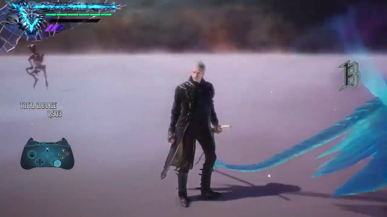 DMC 5 special edition Vergil ex taunt/provocation!!!