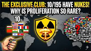 Why Do Only 10 Out of 195 Countries Have Nuclear Weapons?