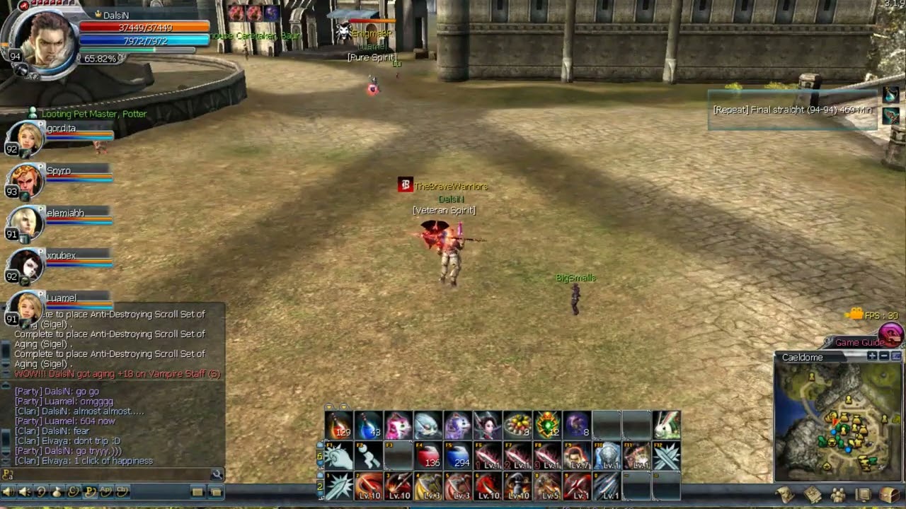 Priston Tale 2 Aging Vampire Staff +19 Luamel
