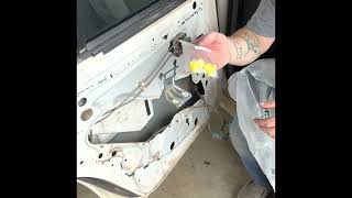 2003 Buick Century driver side rear window motor replacement