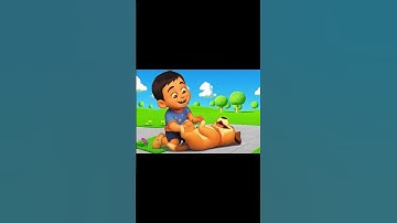 Milo and His Dog Poko 🎶 | Fun Kids Song | Nursery Rhyme About Friendship and Playtime YouTube short