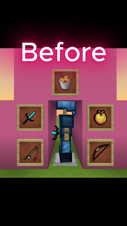 Invisible Item Frames Texture Pack MCPE!