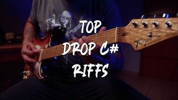 Top Drop C# Riffs! Tagima Stratocaster Neural DSP Gojira