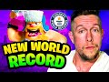 THE MOST INSANE WORLD RECORD in CLASH ROYALE!