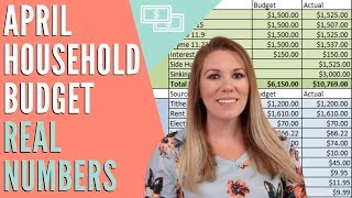 APRIL ZERO BASED HOUSEHOLD BUDGET | How We Are Budgeting a $10,000 RAISE!