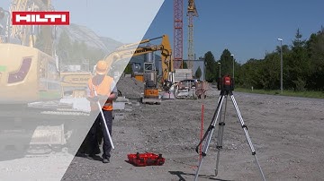 HOW TO enter a dual slope manually on the Hilti PR 300-HV2S rotating laser level