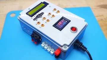 Homemade 8ch Timer Relay Box with RTC and LCD Display