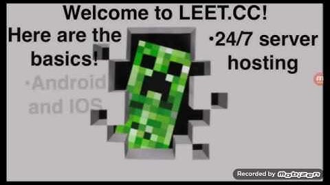 Welcome To Leet.cc Server