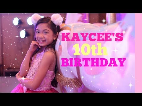 KAYCEE'S 10th BIRTHDAY Barbie Birthday