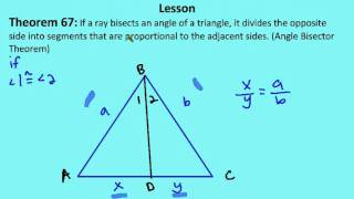 8.5 Three Theorems Involving Proportions (Lesson)