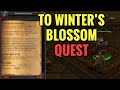 To Winter S Blossom Quest WoW MOP To Winter S Blossom Quest WoW MOP