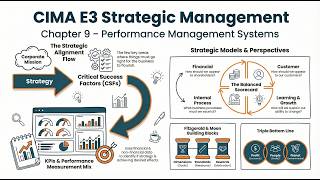 Mastering Performance Management | CIMA E3 C9 | [Summary] | #performancemanagement #strategy