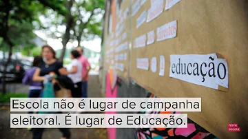 O que podemos fazer na escola?