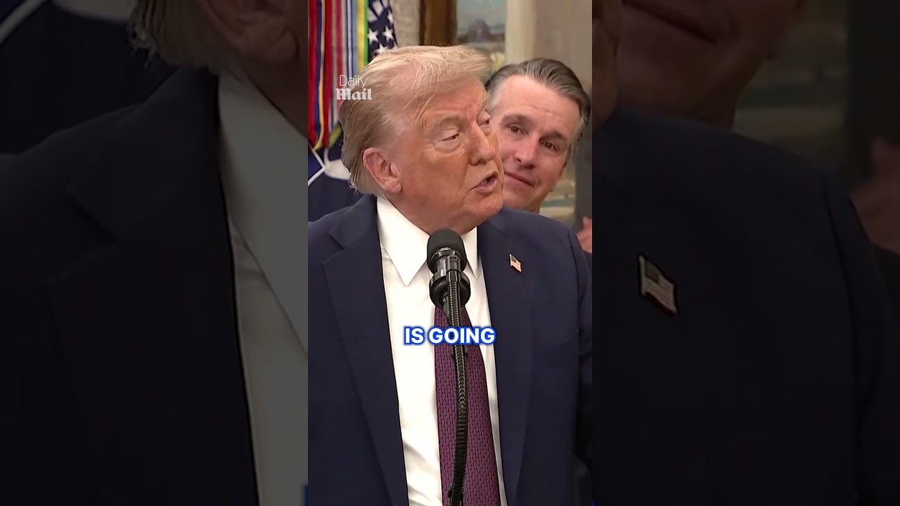 Trump reacts to rumors he's dead