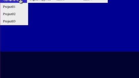 CS4-Dreamweaver: Spry Drop Down Menu HOW TO