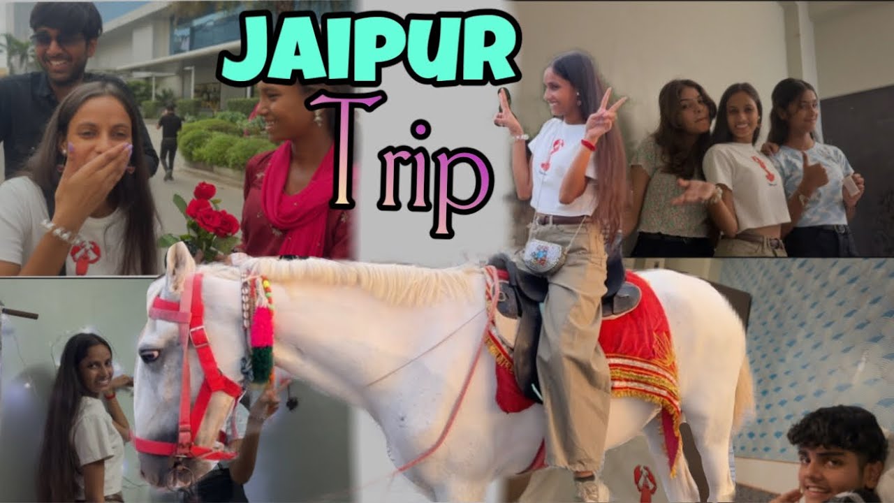 Full masti in jaipur 🥰#vlog #vlogger #viral@Indu_chouhan143 