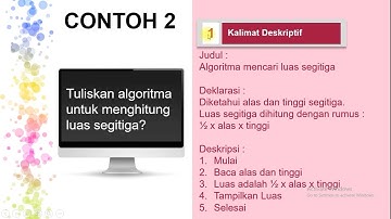 Pemrograman Dasar (5 Agustus 2021) - Algoritma