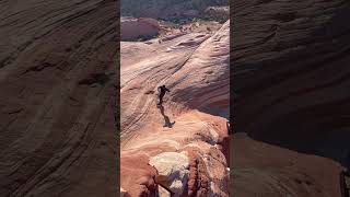 Skateboarding the Valley of Fire