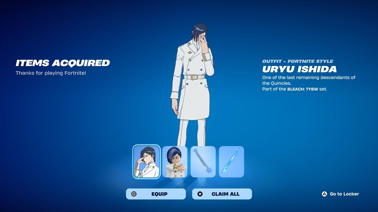 Как получить бесплатный скин Урю Исиды в Fortnite! (Разблокирован скин в стиле LEGO Урю Исиды)