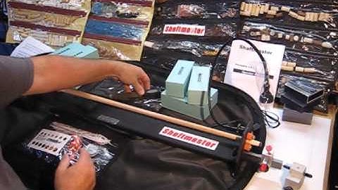 Shaftmaster lathe set up