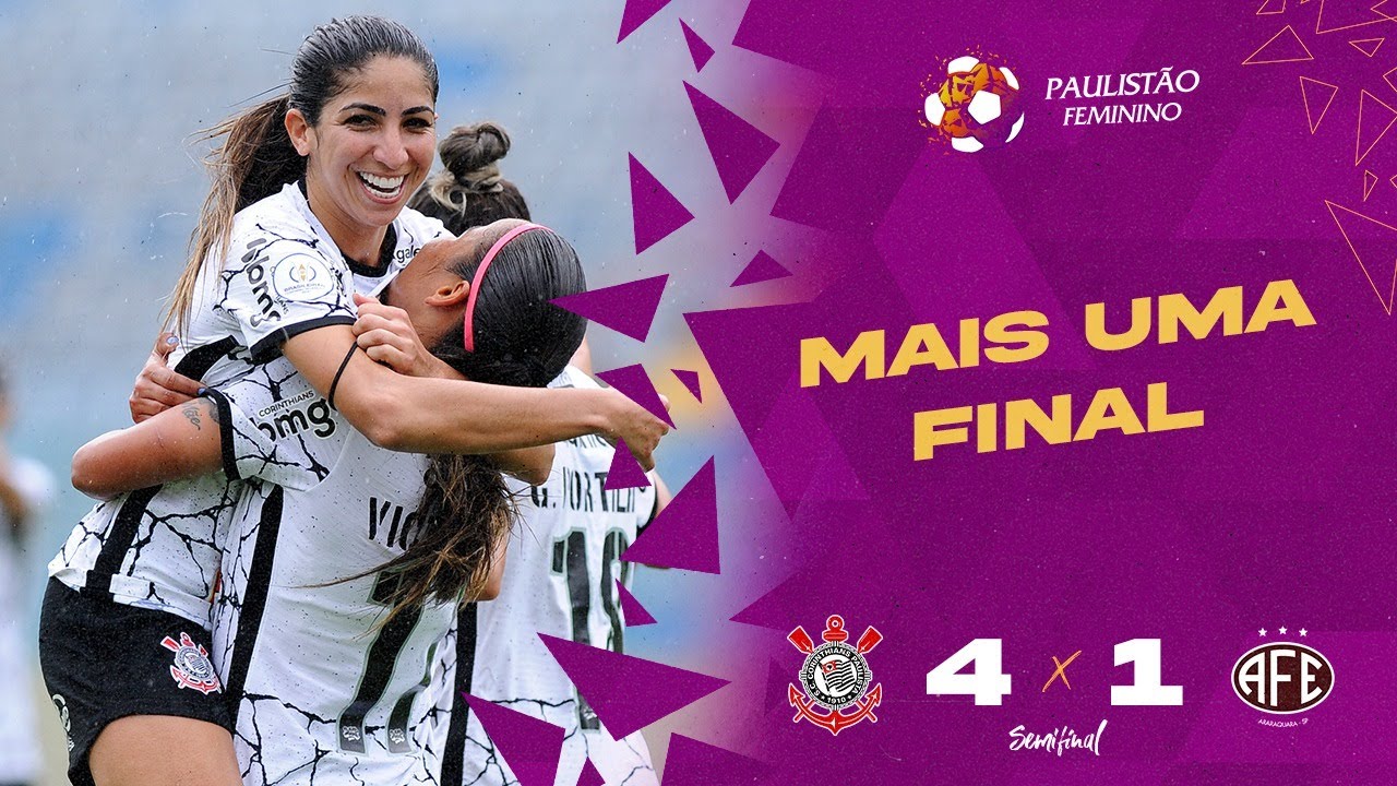 Corinthians goleia Juventus pelo Paulista Feminino mesmo já classificado  para semifinal