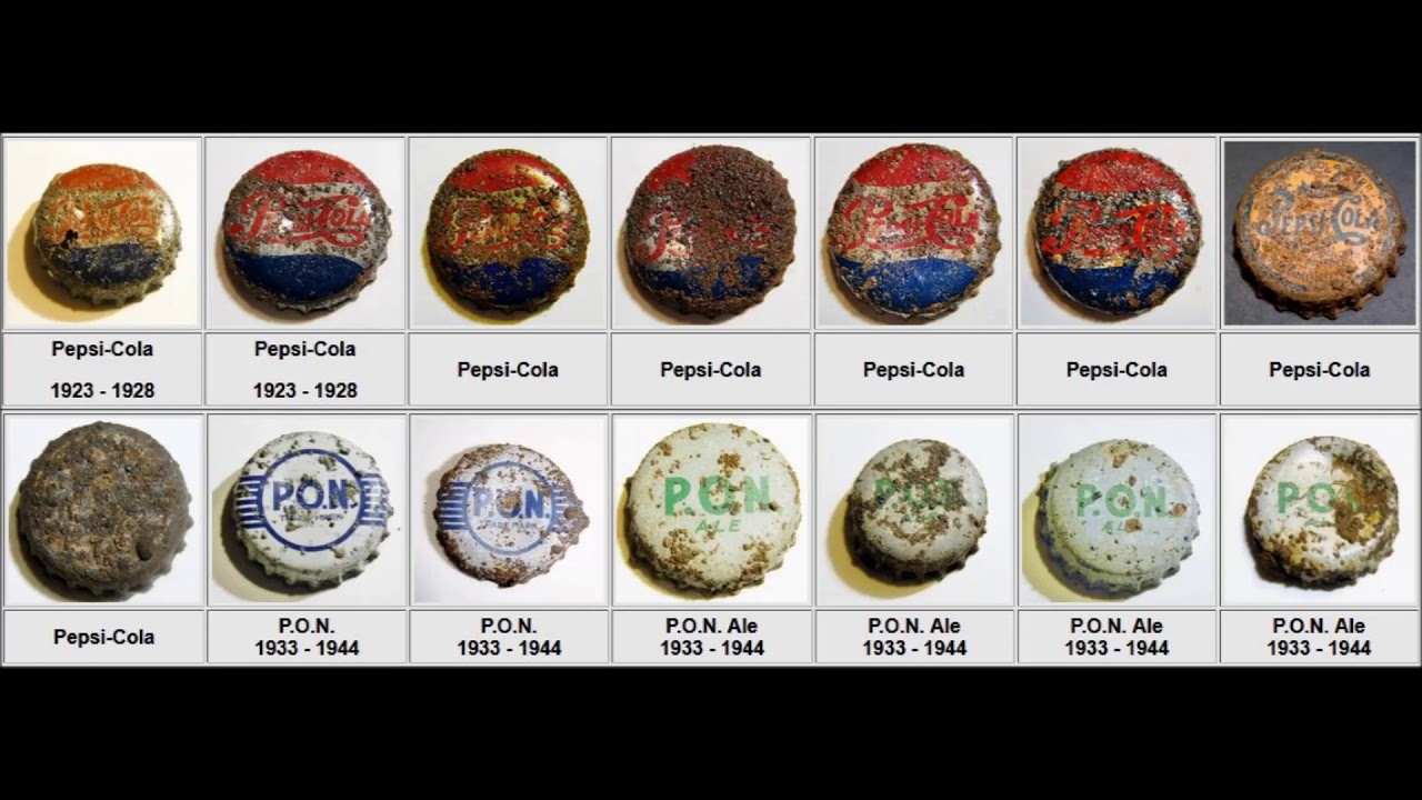 Found Bottle Cap Collection YouTube