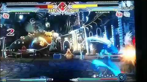Blazblue Continuum Shift Ragna vs Hakumen