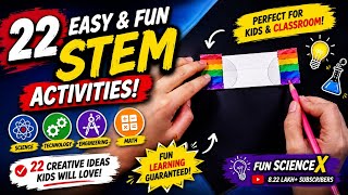 22 Amazing STEM Activities That Will Blow Your Mind! 🚀