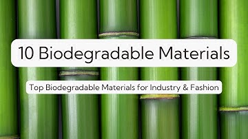 Biodegradable Materials: Are Bio-Plastics Truly Eco-Friendly? + 10 Sustainable Alternatives!