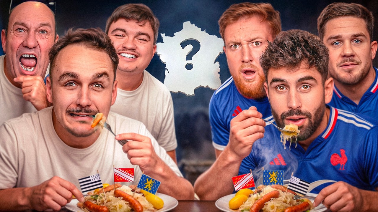 DEVINE D'OÙ VIENT CE PLAT ?! (le perdant prend cher..) ft. l'oncle beauf, et XV de France
