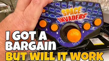 Vintage 20 Year Old Space Invaders Game, Will it work, how bad was this game