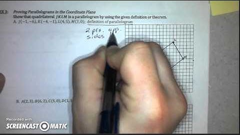6 3 Conditions for Parallelograms