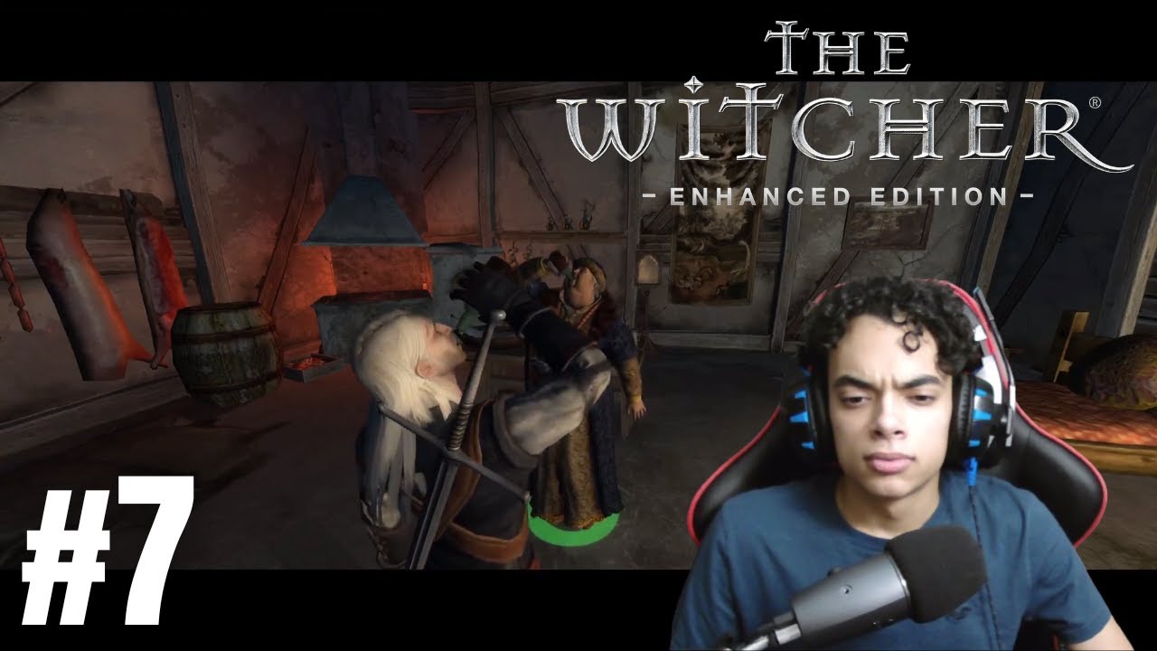 The Witcher - Odo's Favor: Drunk Battle [7] - YouTube