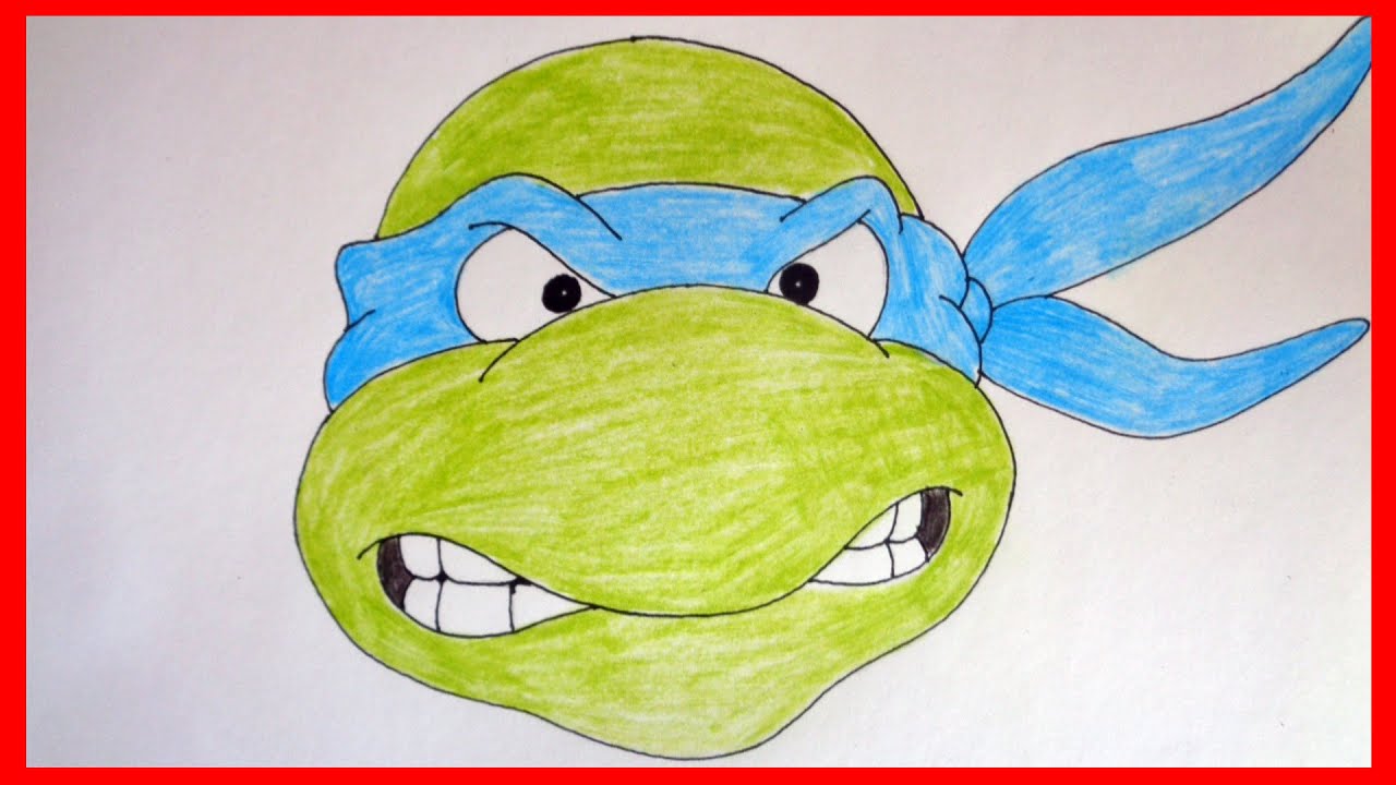 Ninja Turtles Drawing 7