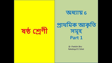 Class 6 Math Chapter 6  Elementary Shapes - Part 1 প্রাথমিক আকৃতি সমূহ Introduction  Assamese Medium
