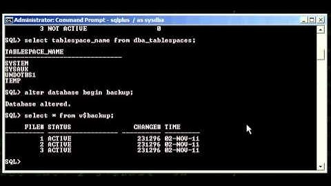 Oracle DBA Justin - You can
