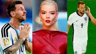 ARGENTINA OR ENGLAND? Anya Taylor-Joy's dilemma before the semifinal