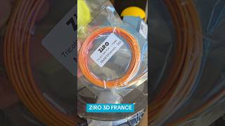 Le filament ZIRO 3D est arrivé ! #3d #lv3d #imprimante3d #impression3d