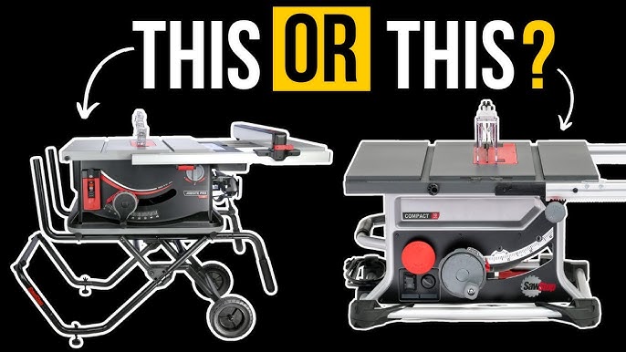 Sawstop Compact Vs Jobsite: Which Suits Your Needs?