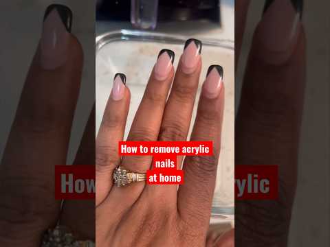 Remove Acrylic Nails